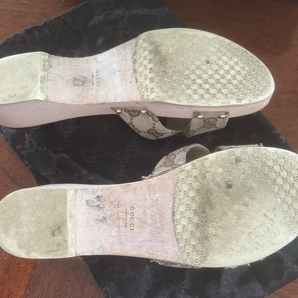 Gucci cross strap sandals - Picture 8 of 8